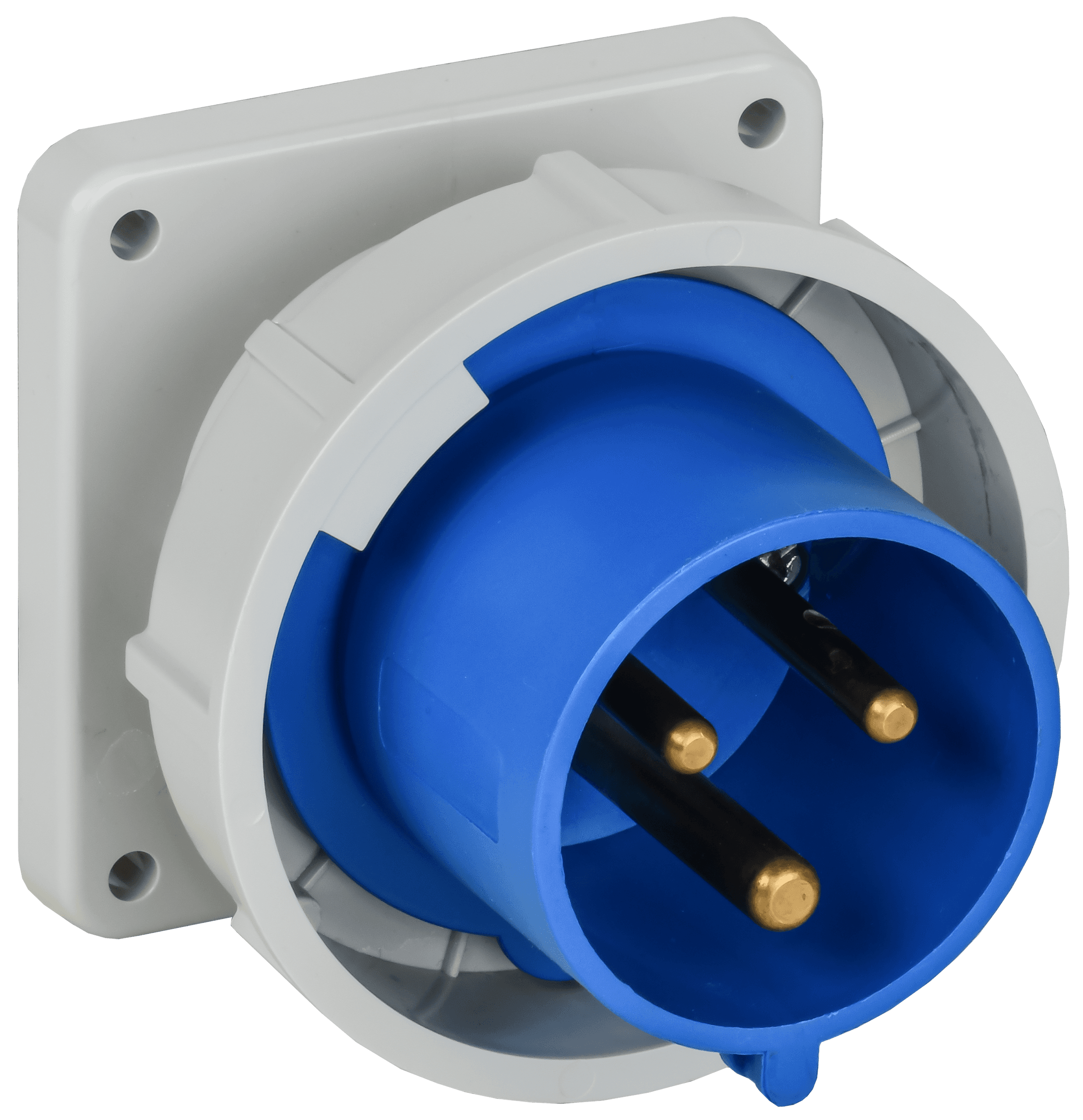 Вилка встраиваемая ССИ-3232 32А-6ч 220В 2P+PE IP67 IEK