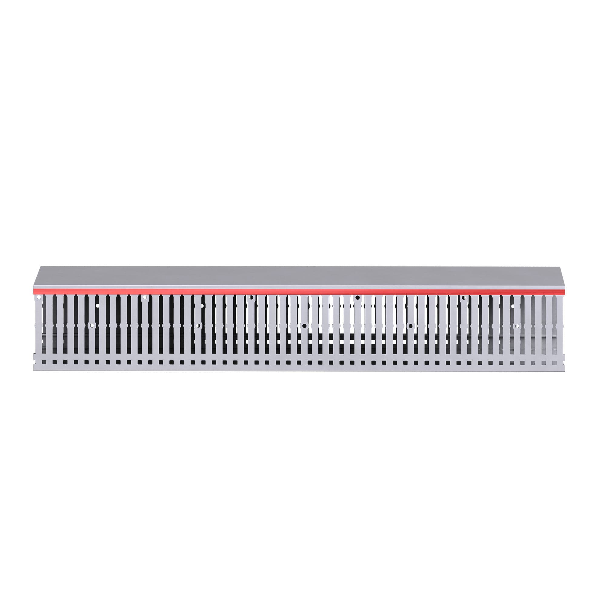 Короб перфорированный RL6 120x80 серый QUADRO