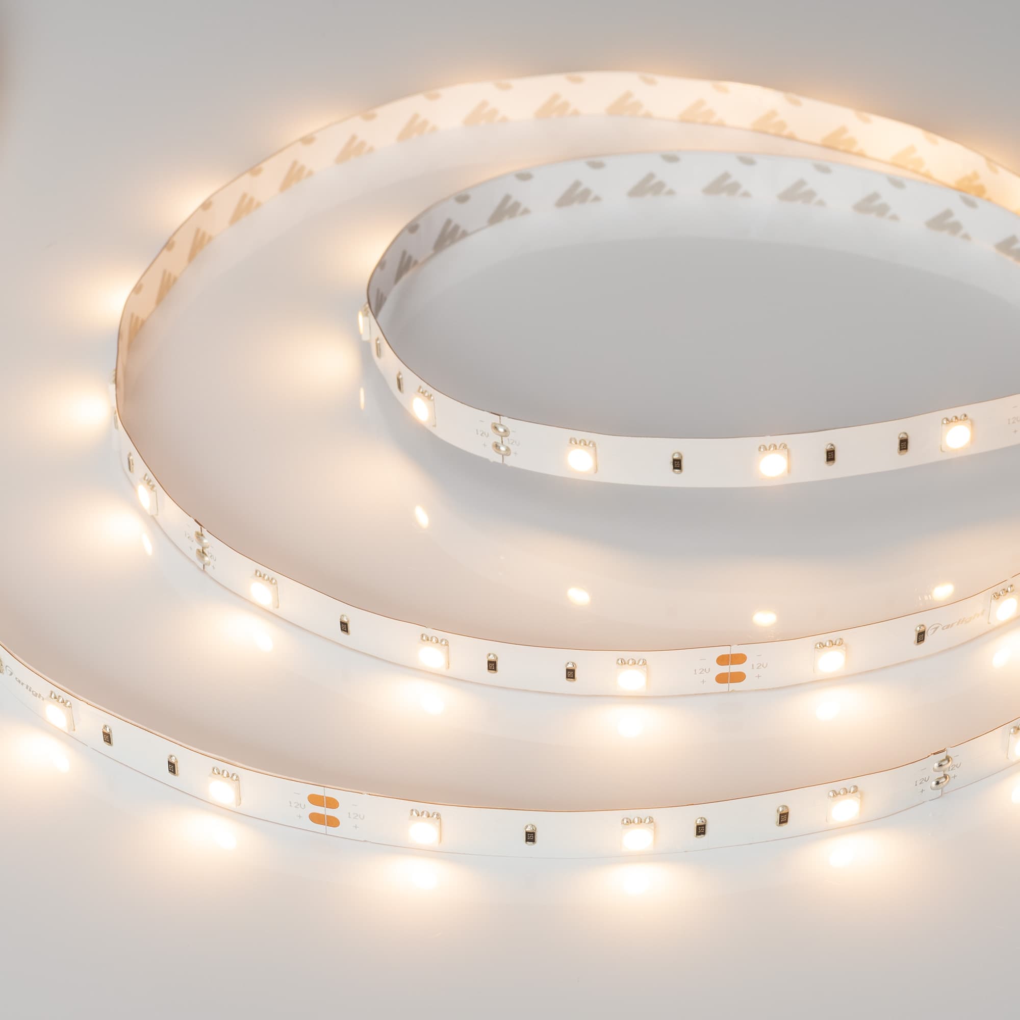 Лента светодиодная 7,2 Вт/м 12В IP20 2700K 30LED/м RT/RTW-B30-10mm SMD 5060 5 м