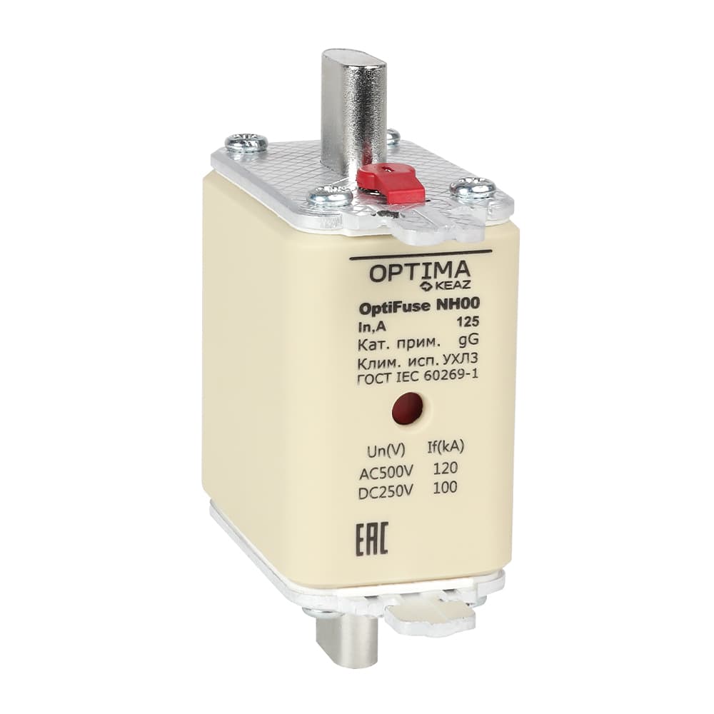 Вставка плавкая OptiFuse NH00-10-gG-УХЛ3