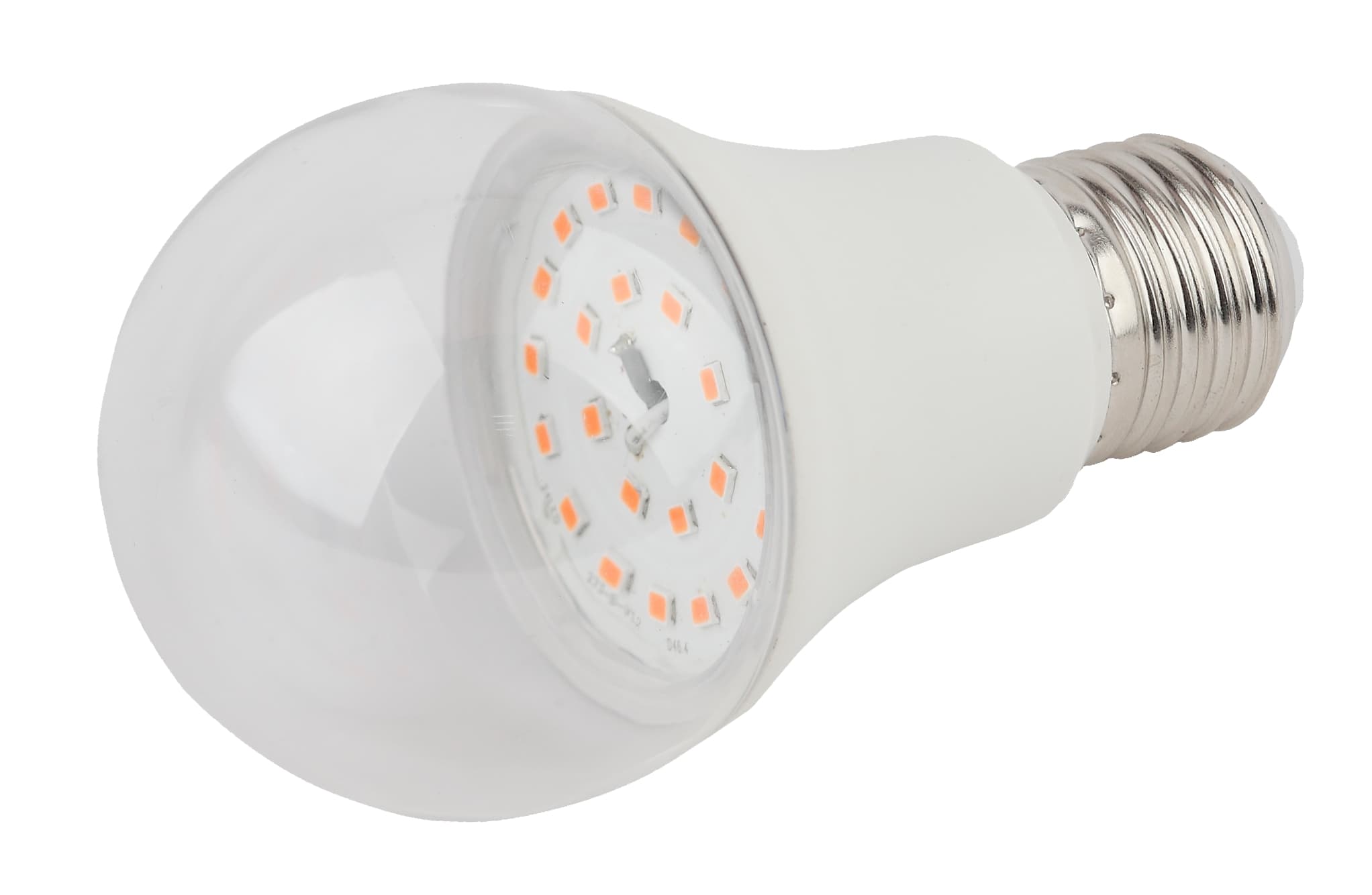 Лампа светодиодная лампа для растений тип А60,11 Вт, 220-240V FITO-11W-Ra90-E27