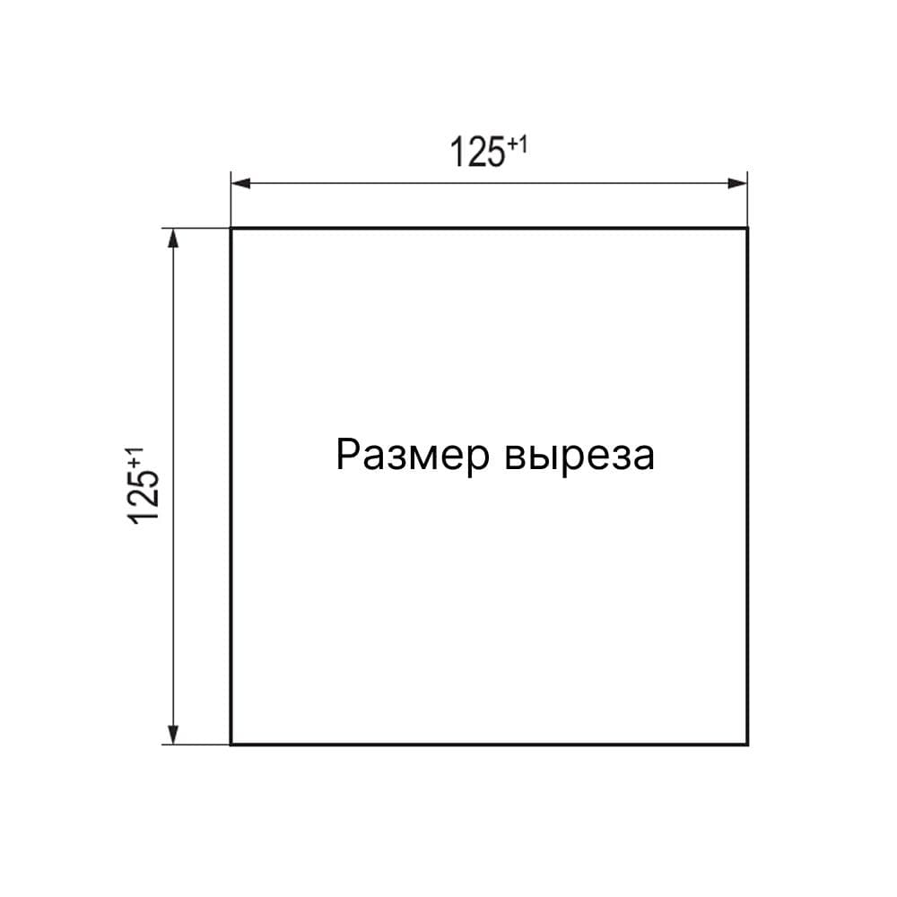 Вентилятор с фильтром ЭМС 100 м3/ч, 230В AC, 152х152 мм, IP54