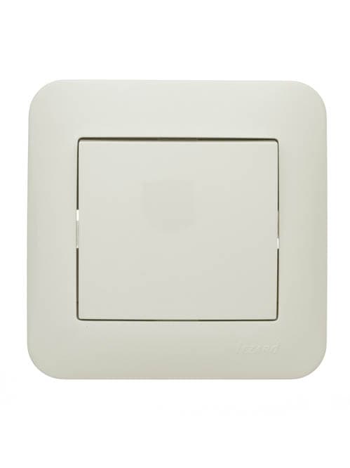 ASTI Выключатель 1кл., 10 А, крем Lezard 7081-0303-100