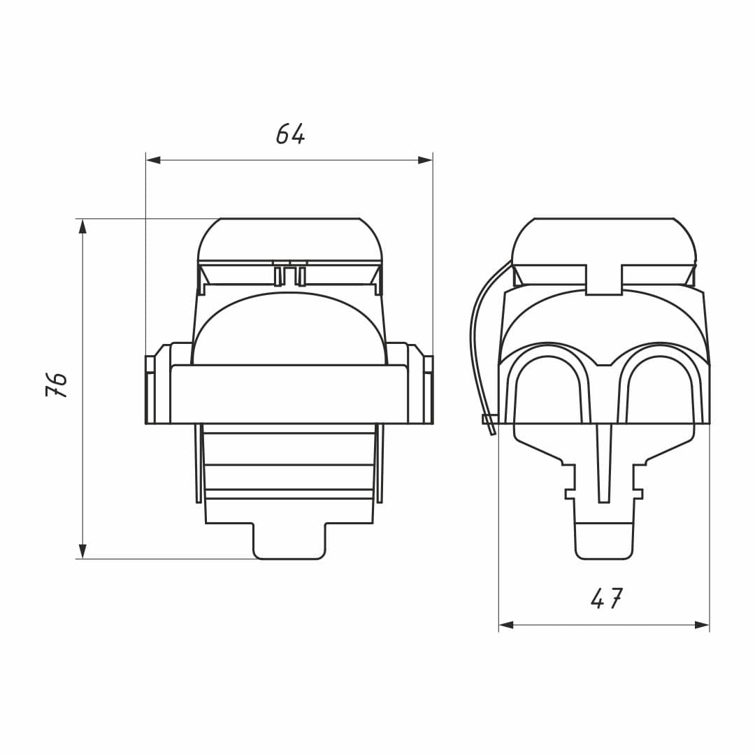 Зажим ответвительный CT 80 P 10-95 Al (1,5-70 Cu)