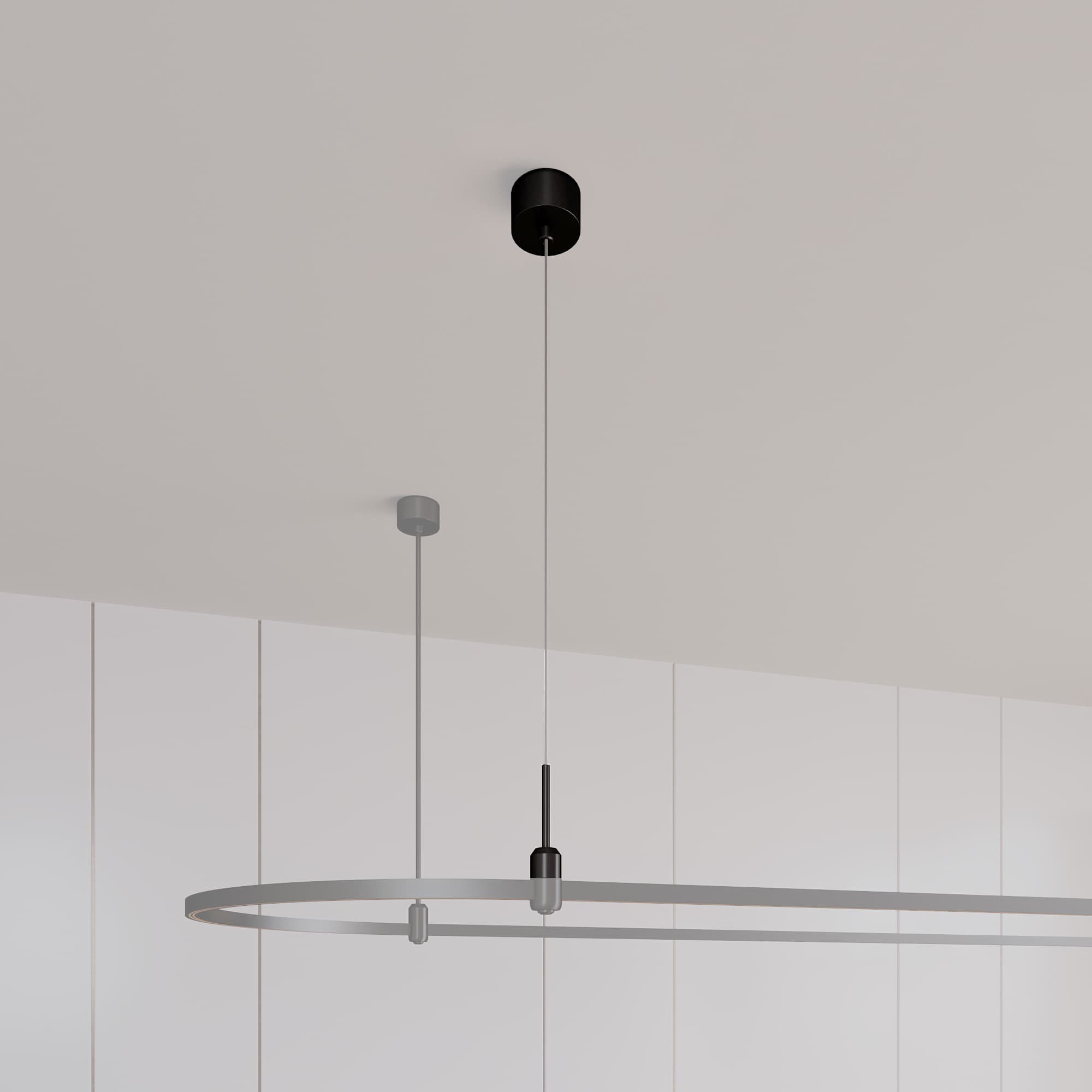 Светильник ALT-LINEAIR-TRIANGLE-FLAT-UPDOWN-DIM-785-85W Warm3000 BK 100 deg 230V IP20 металл 3 года