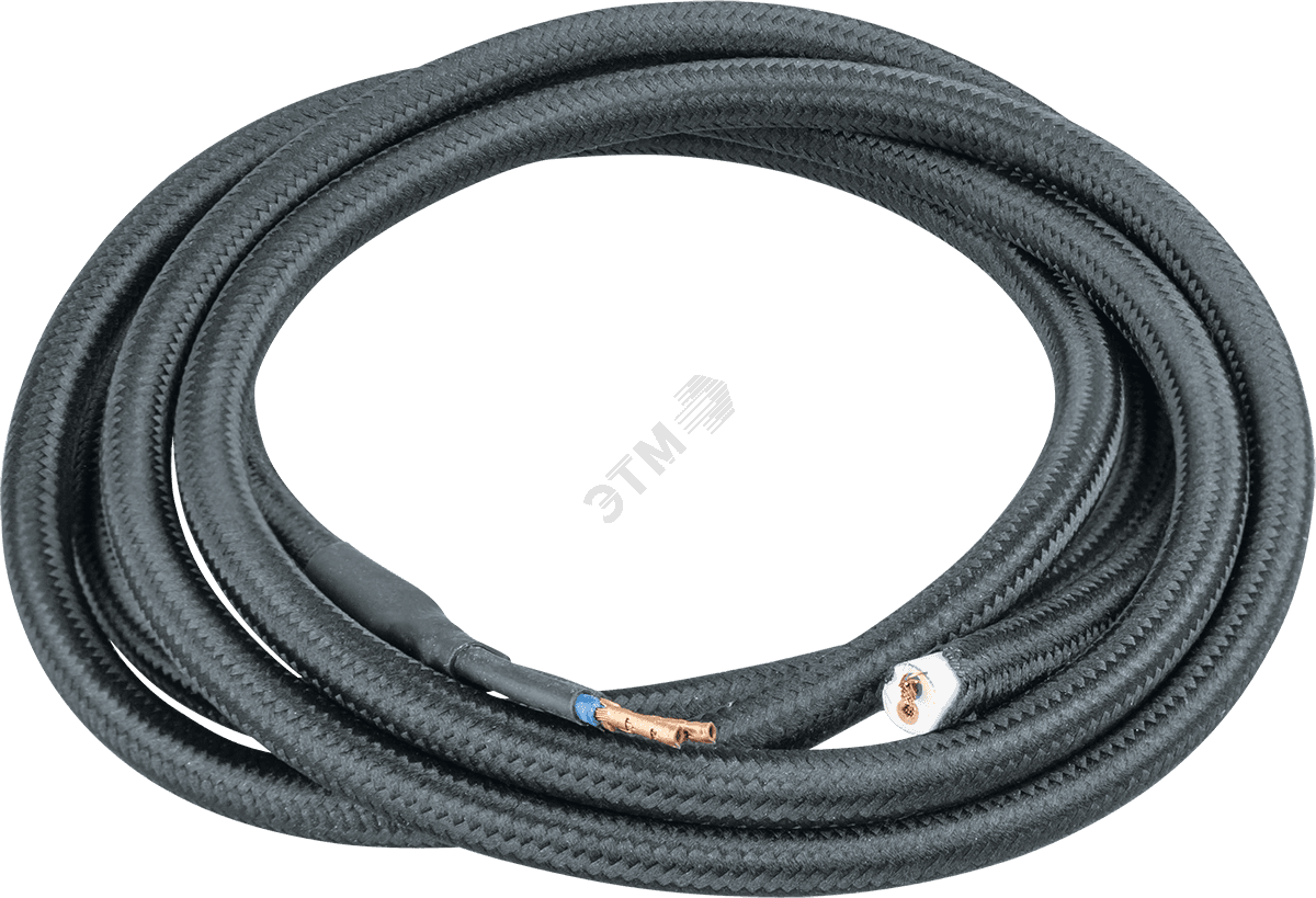 Провод NC-B01-150-2x0.75 1.5 м черный