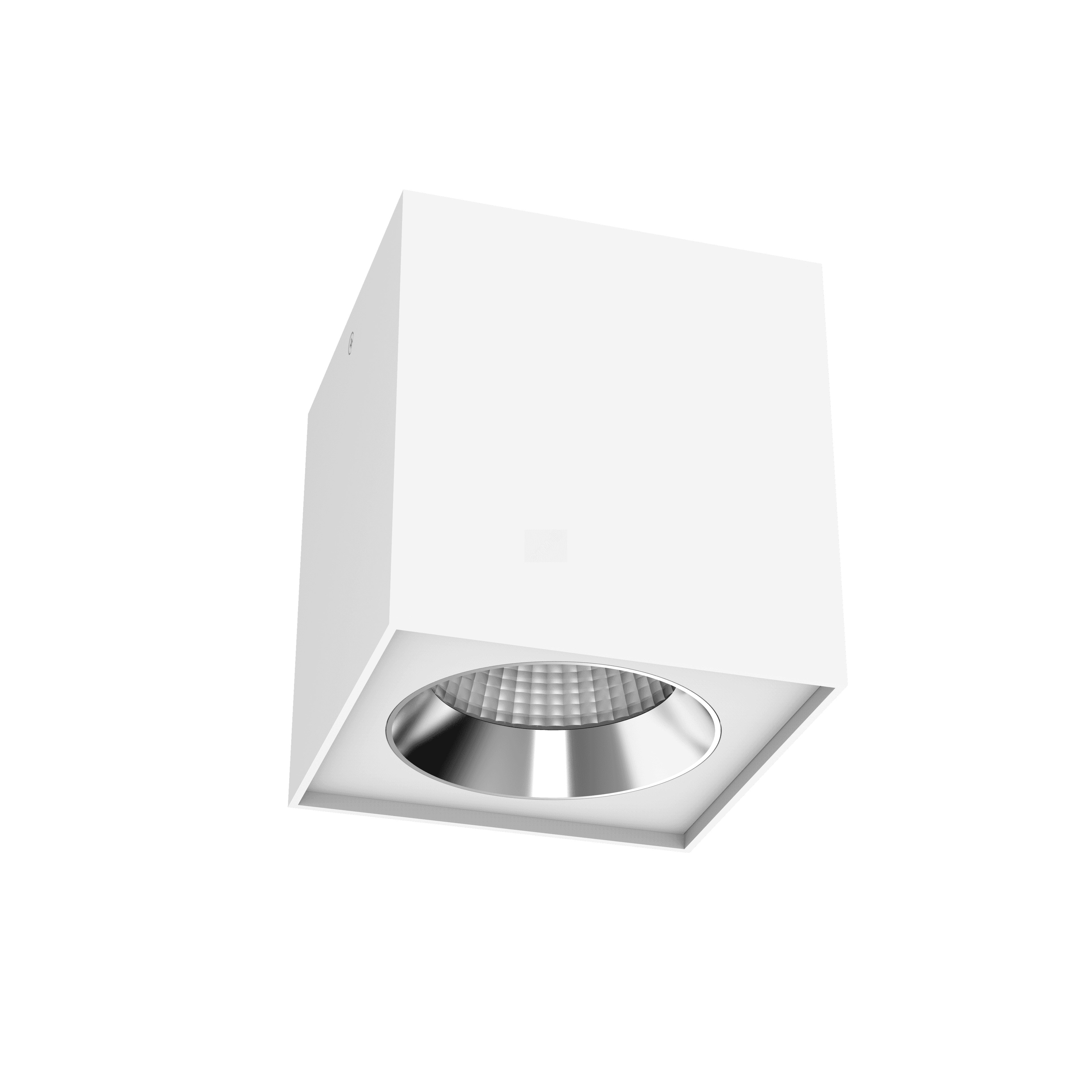 Светильник светодиодный Downlight квадратный накладной 100х110 12W 4000K 35 град