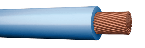 Провод монтажный гибкий TOPFLEX V-K H07V-K 1х35 голубой