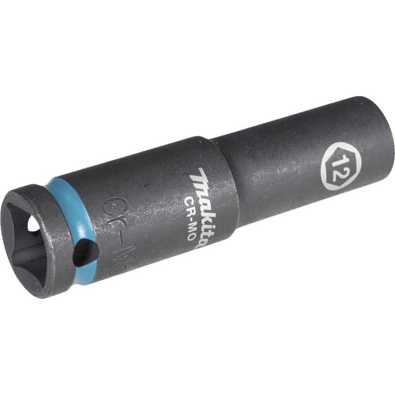Головка торцовая ударная удлиненная Impact Black 1/2'' 12x81,5 мм