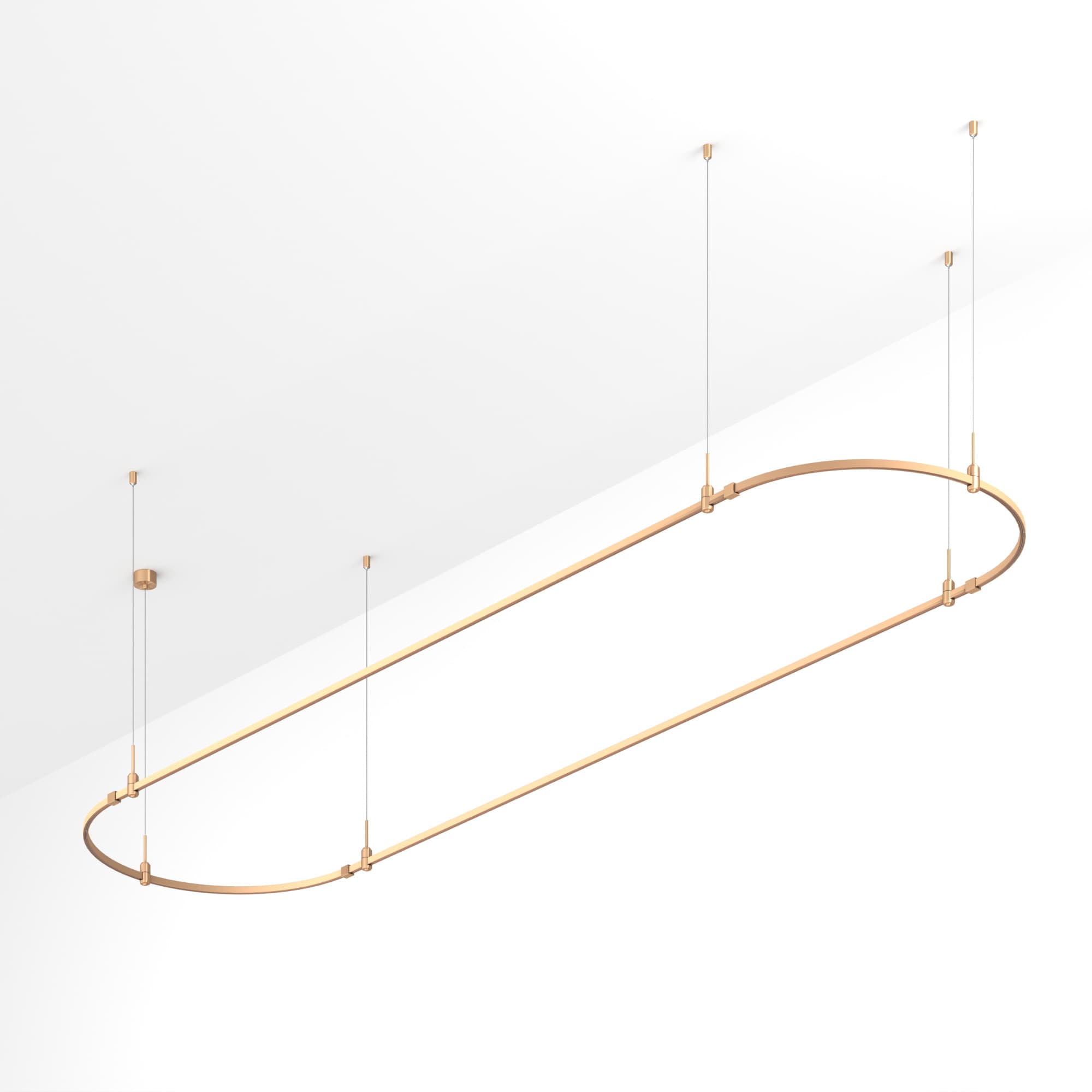 Трек ART-APRIORI-OVAL-HANG-4000x1000 (GD) (ARL, IP20 металл, 3 года)