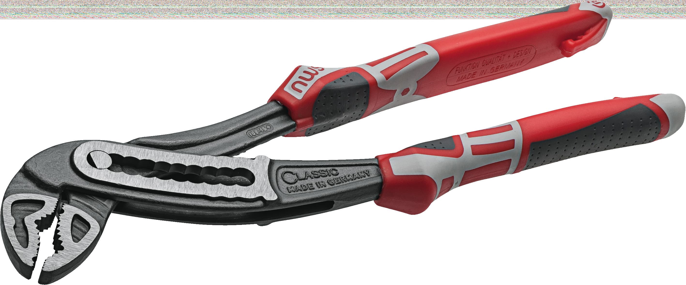 Клещи переставные ClassicPlus, 240 мм, покрытие TitanFinish, рукоятки SoftGripp 3K
