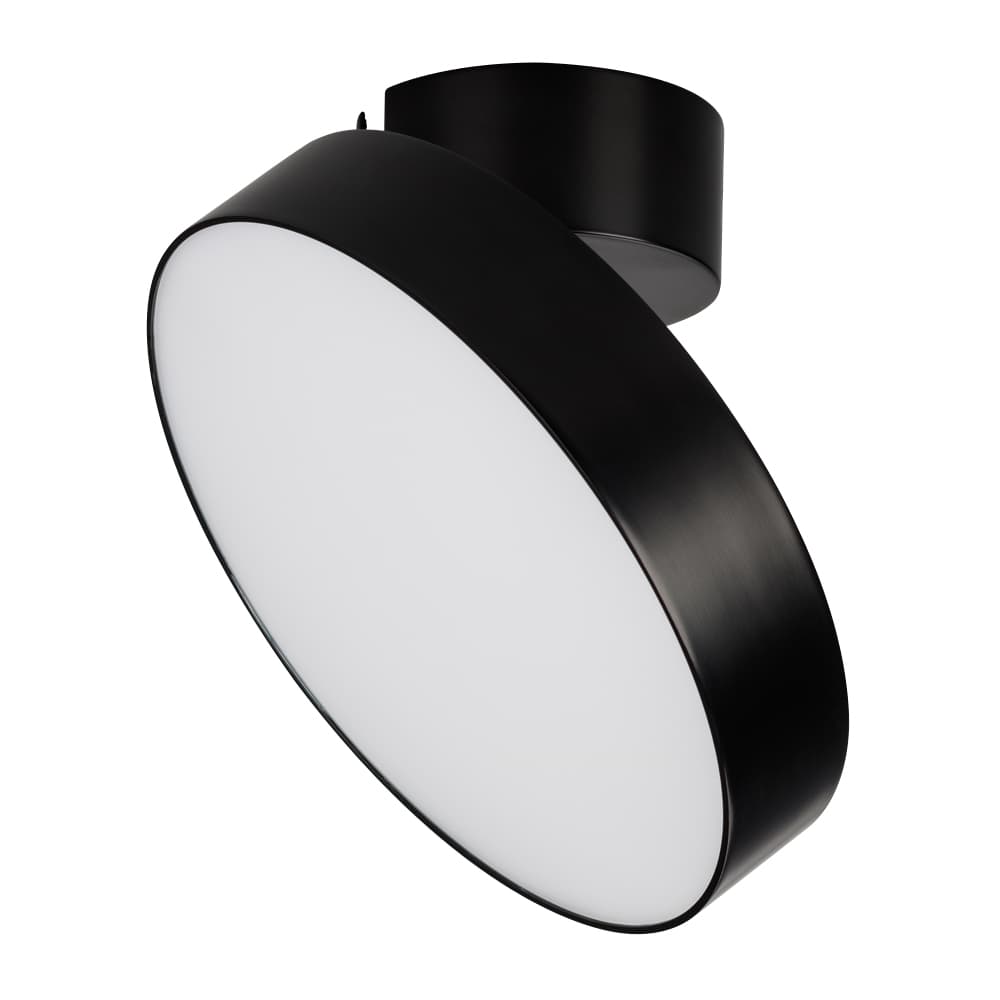 Светильник SP-RONDO-FLAP-R250-30W Day4000 (BK, 110 deg) (ARL, IP40 Металл, 3 года)