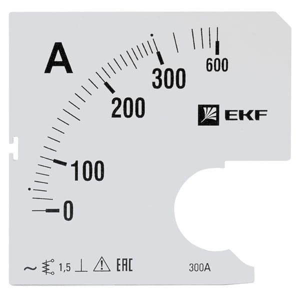 Шкала сменная для A961 300/5А-1.5 PROxima