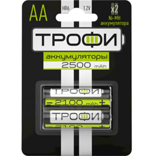 Батарейка HR6-2BL 2500 mAh (20/240/11520)