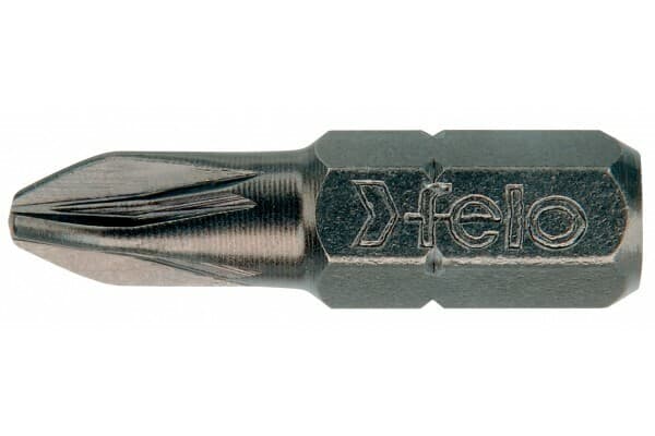Бита крестовая серия Industrial PZ 2X25, 10 шт в пластиковом боксе