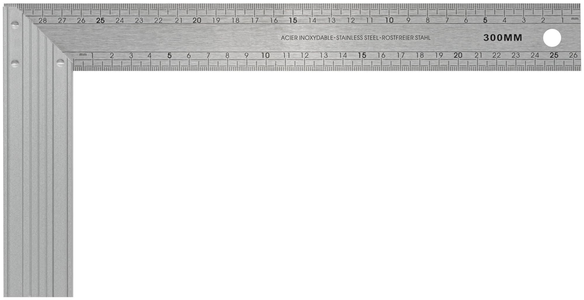 Угольник столярный Профи 300x150 мм