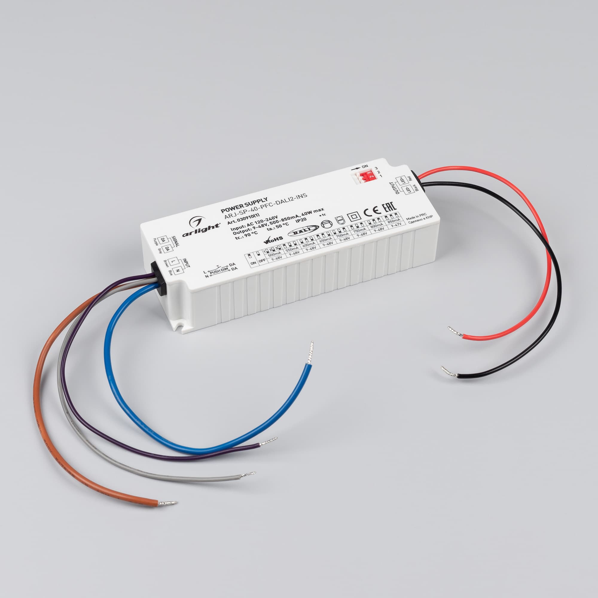 Держатель ARL-MOONLIGHT-1516-CLIP CLEAR ARL, пластик