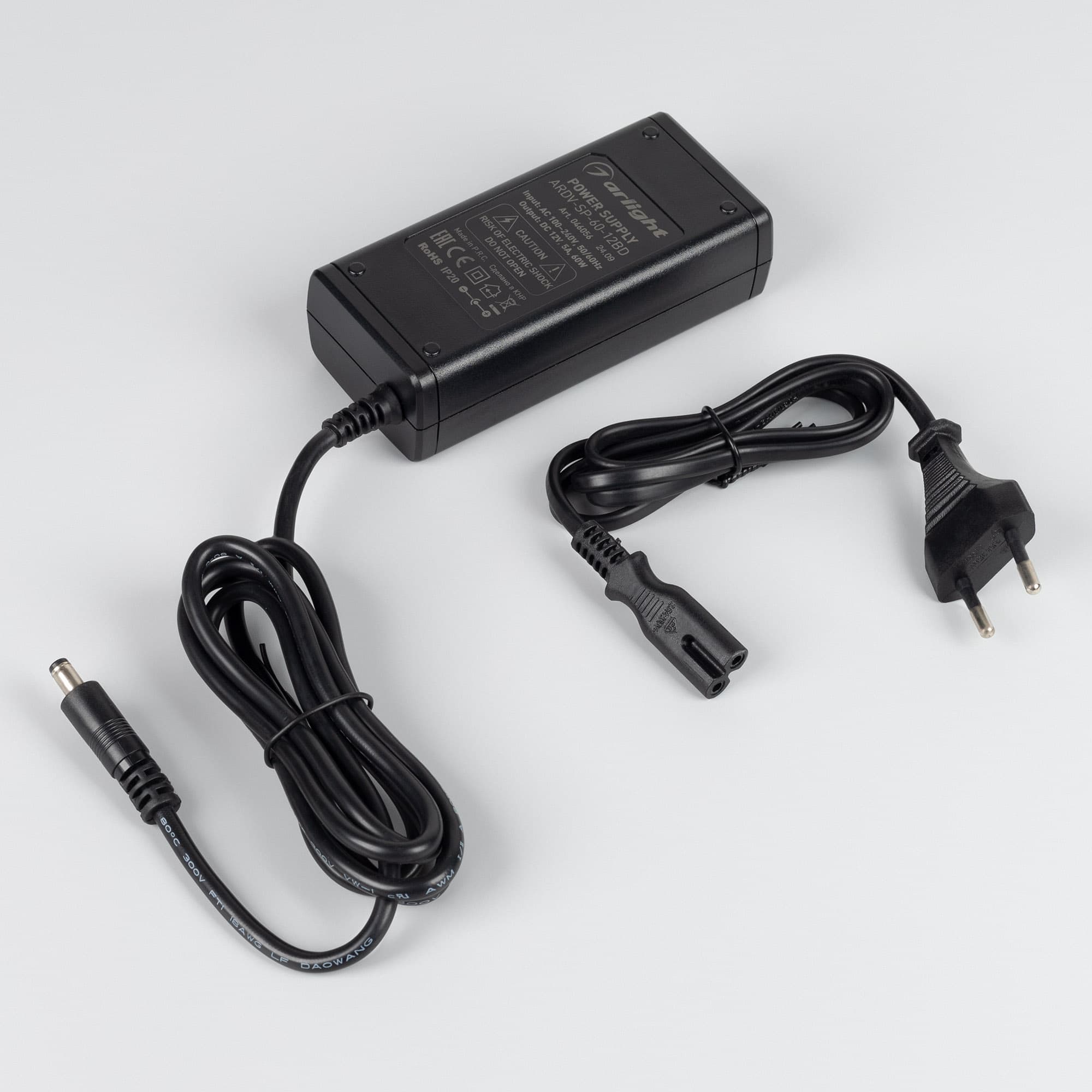 Блок питания ARDV-SP-60-12BD (12V, 5A, 60W) (Адаптер, 5 лет)