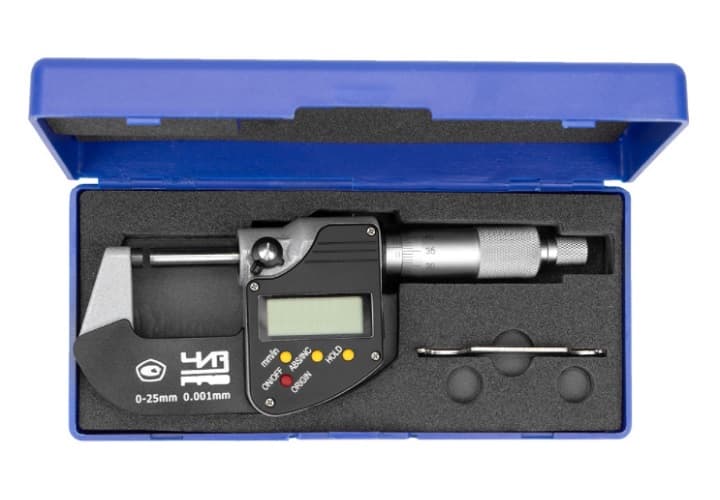 Микрометр МКЦ-25 0,001 электронный 4-кн. PRO 50593-12