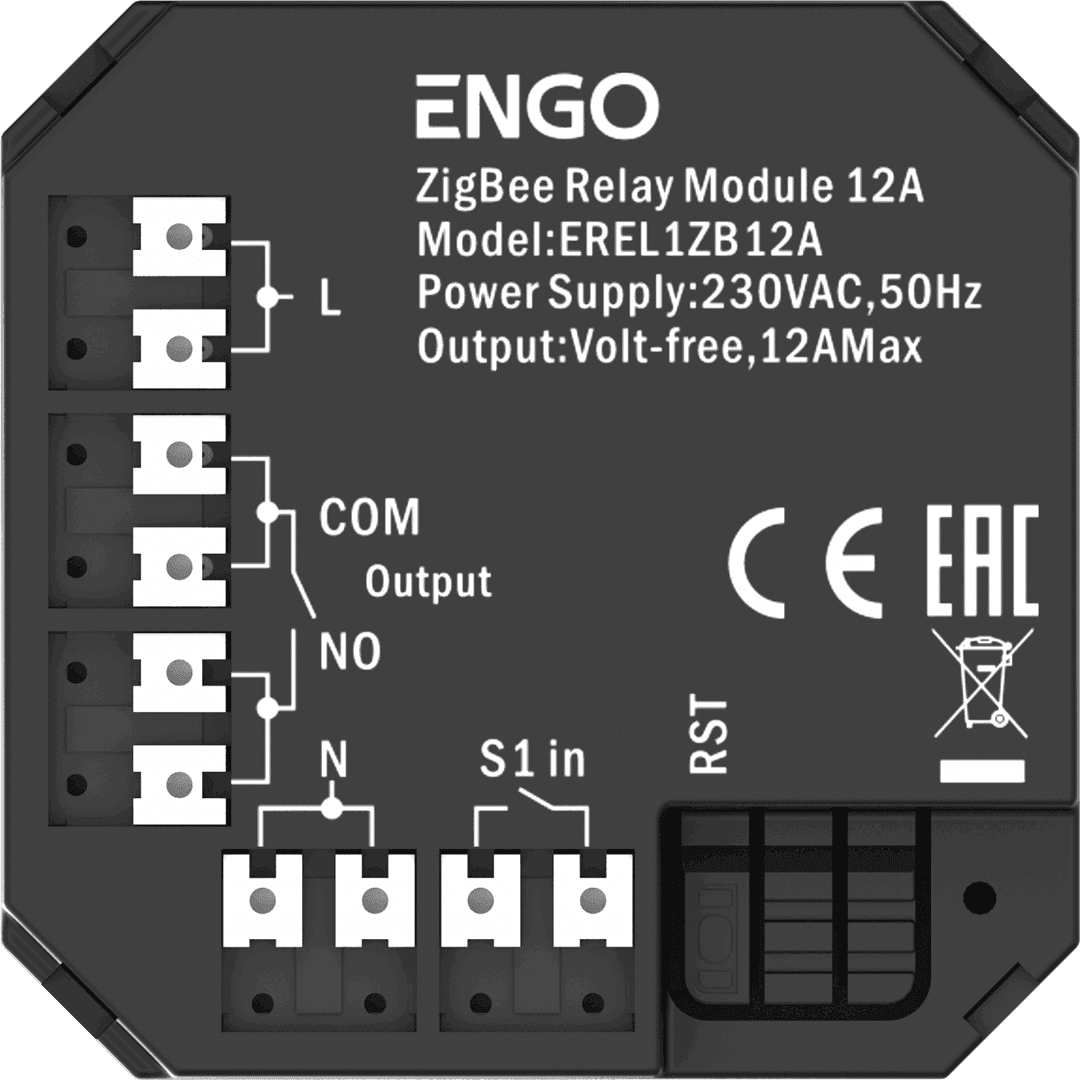 Реле модульное ZigBee 12A