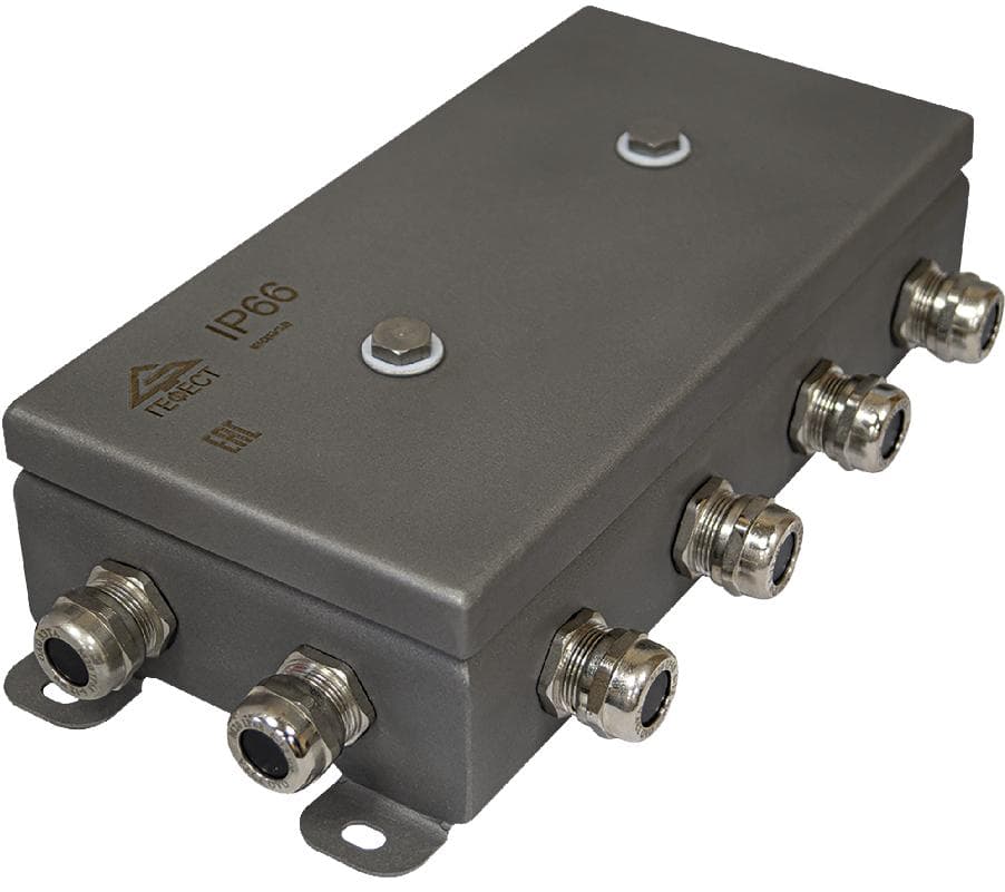 Коробка монтажная IP66-1224 из нержавеющей стали