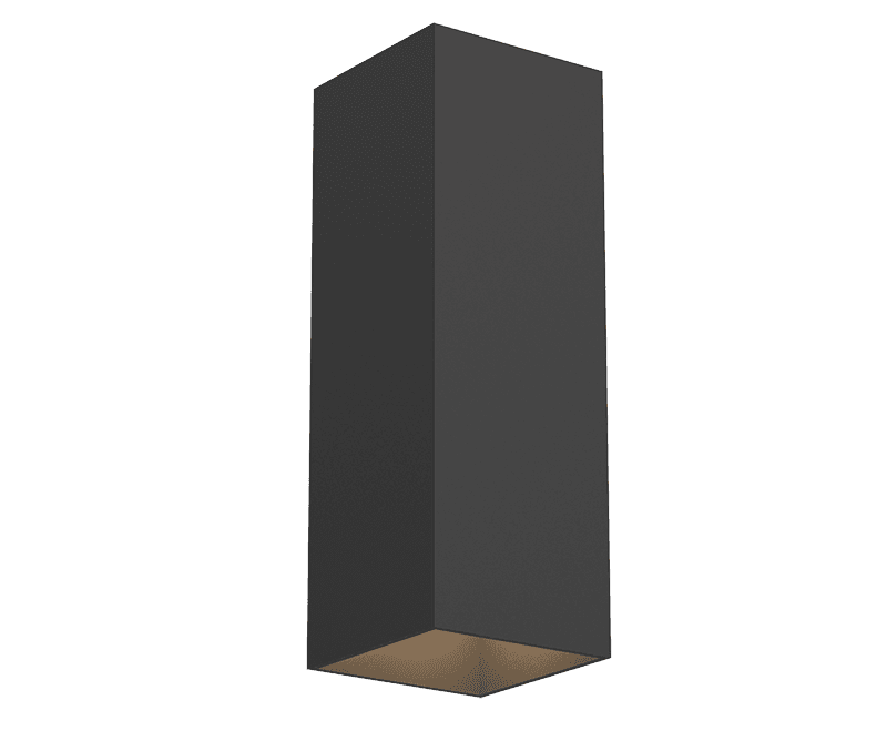 Светильник светодиодный ДБО-10Вт 450Лм 4000К WL-Cube IP54 60 град Черный