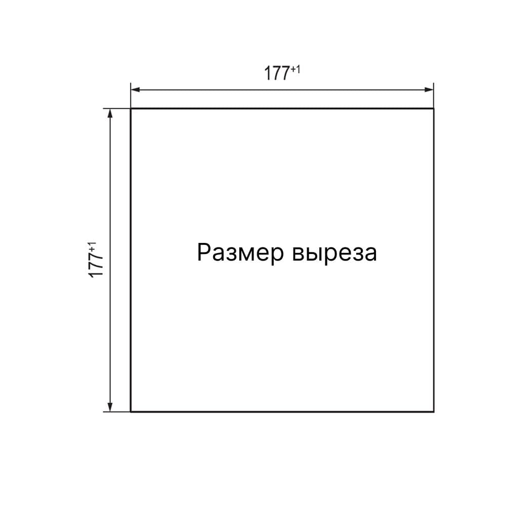 Вентилятор с фильтром ЭМС 200 м3/ч, 400В AC, 204х204 мм, IP54