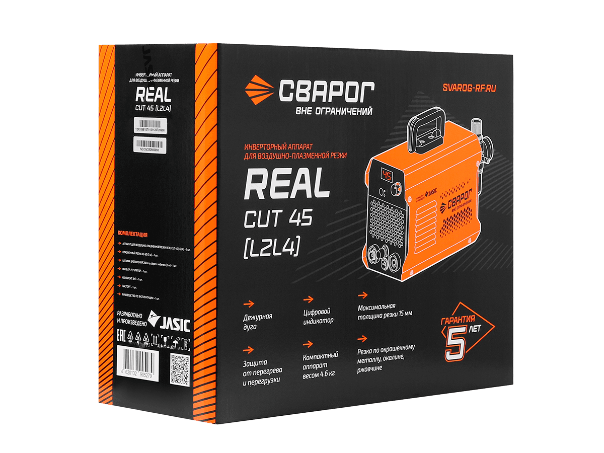 Инвертор сварочный CUT 45 REAL (L2L4)