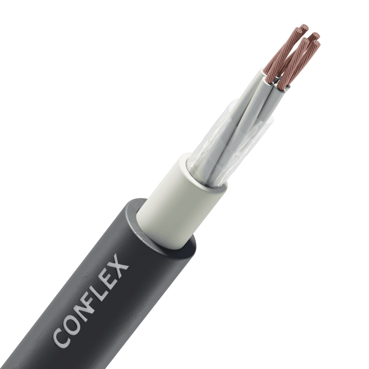 Кабель монтажный CONFLEX МКШВнг(А)-LS 5х0,75 ТРТС