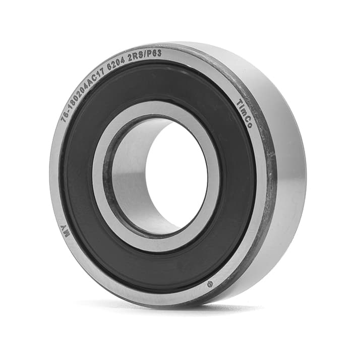 Подшипник 180204 АС17 (76кл.) (6204 2RS/P6C3) TimCo (ГОСТ)