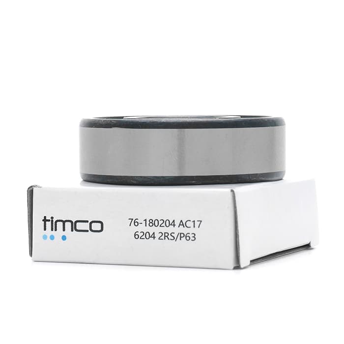 Подшипник 180204 АС17 (76кл.) (6204 2RS/P6C3) TimCo (ГОСТ)