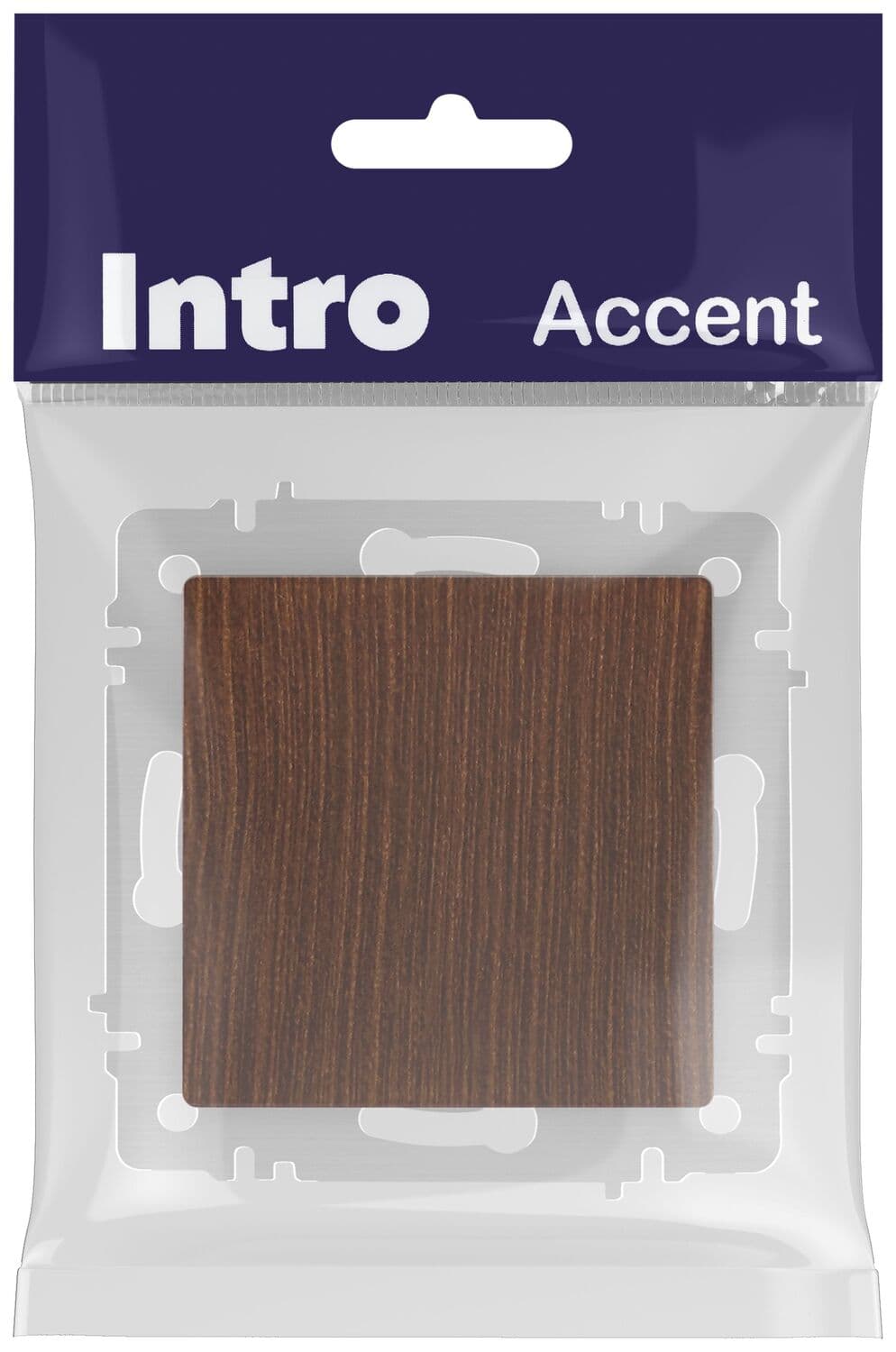Переключатель Intro Accent 6-103-10 , 10А-250В, IP20, СУ, AL/CU, венге