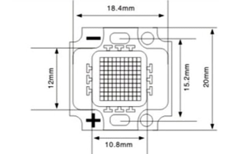 Светодиод мощный ARPL-8W-BCA-2020-WW VF12V 700mA