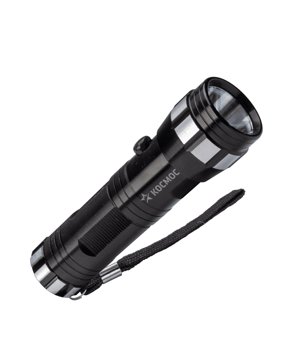 Фонарь ручной 1Вт LED, 3xAAА, корпус алюминий, ремешок ручной