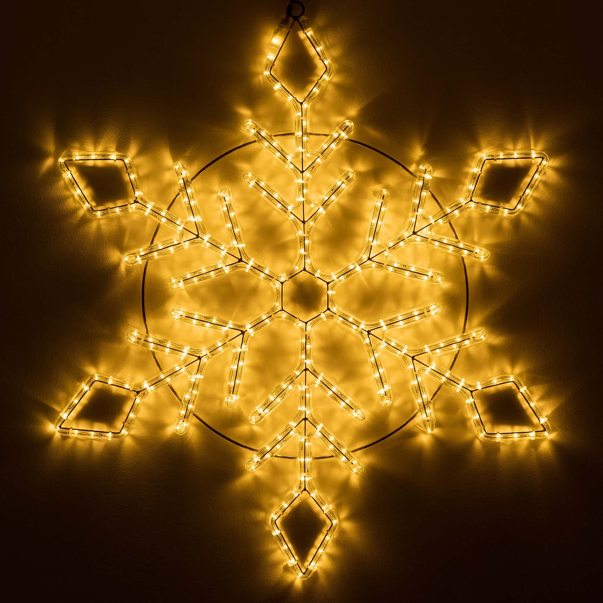 Фигура ARD-SNOWFLAKE-M9-900x900-360LED Warm 230V, 22W Ardecoled, IP65