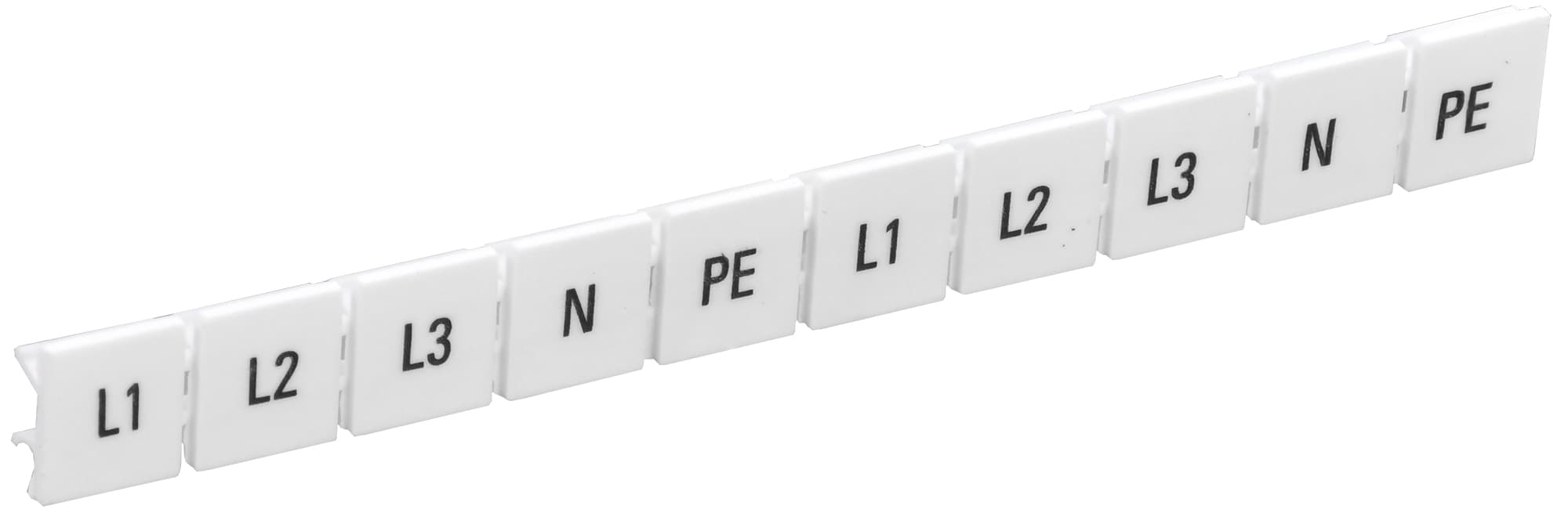 Маркеры для КПИ-10мм2 с символами ''L1, L2, L3, N,PE''