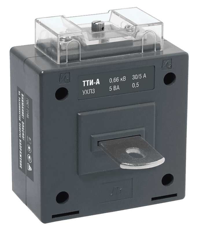 Трансформатор тока ТТИ-А 500/5А 5ВА класс 0,5 МПИ08 IEK
