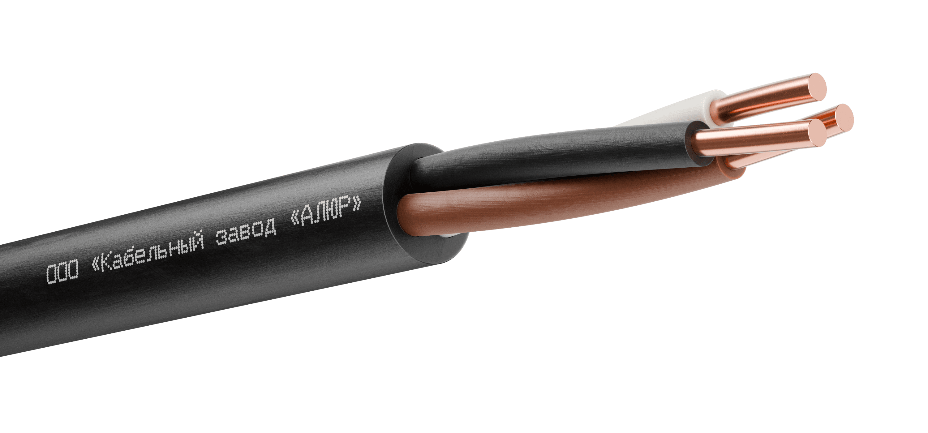 Кабель силовой ВВГнг(А)-LS 3х1.5 (ок)-0.660 однопроволочный