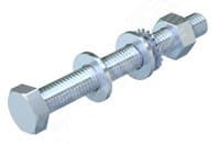 Комплект крепежный SKS 10X80 F, сталь, F