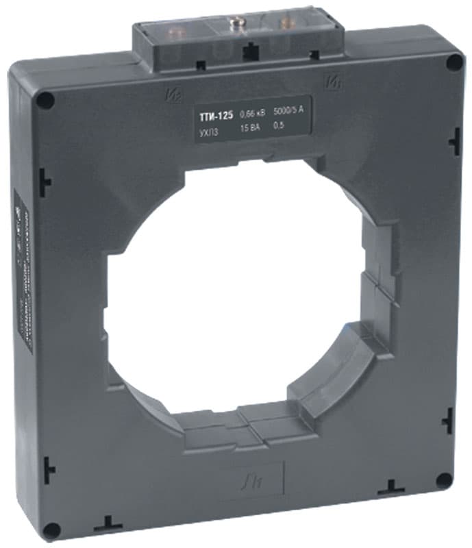 Трансформатор тока ТТИ-125 5000/5А 15ВА класс 0,5 IEK