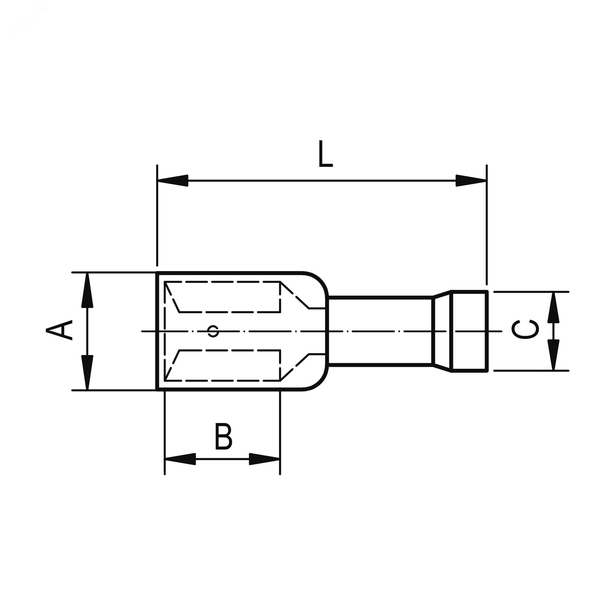 Разъем РппИм 1.5-7-0.8 красный QUADRO (100шт)