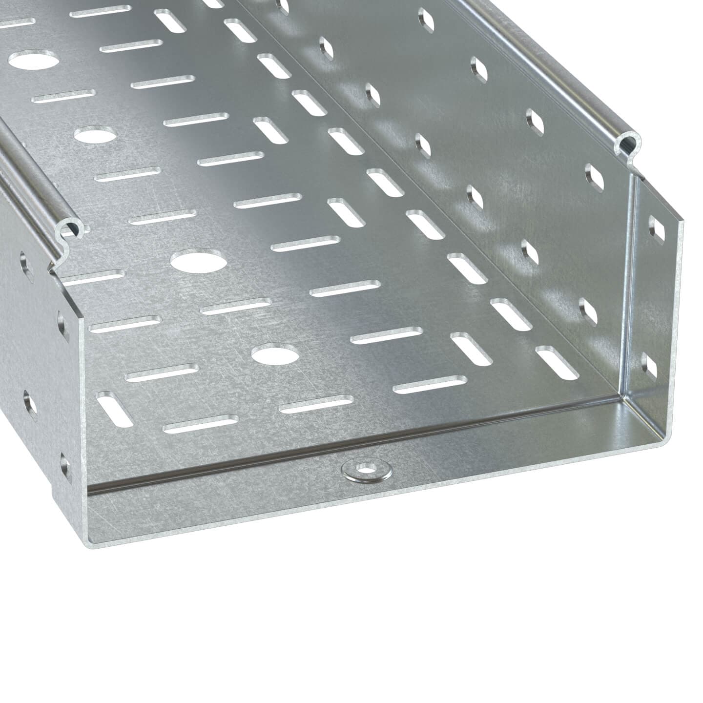 Лоток перфорированный 100х100 L3000 толщина 1,0 мм