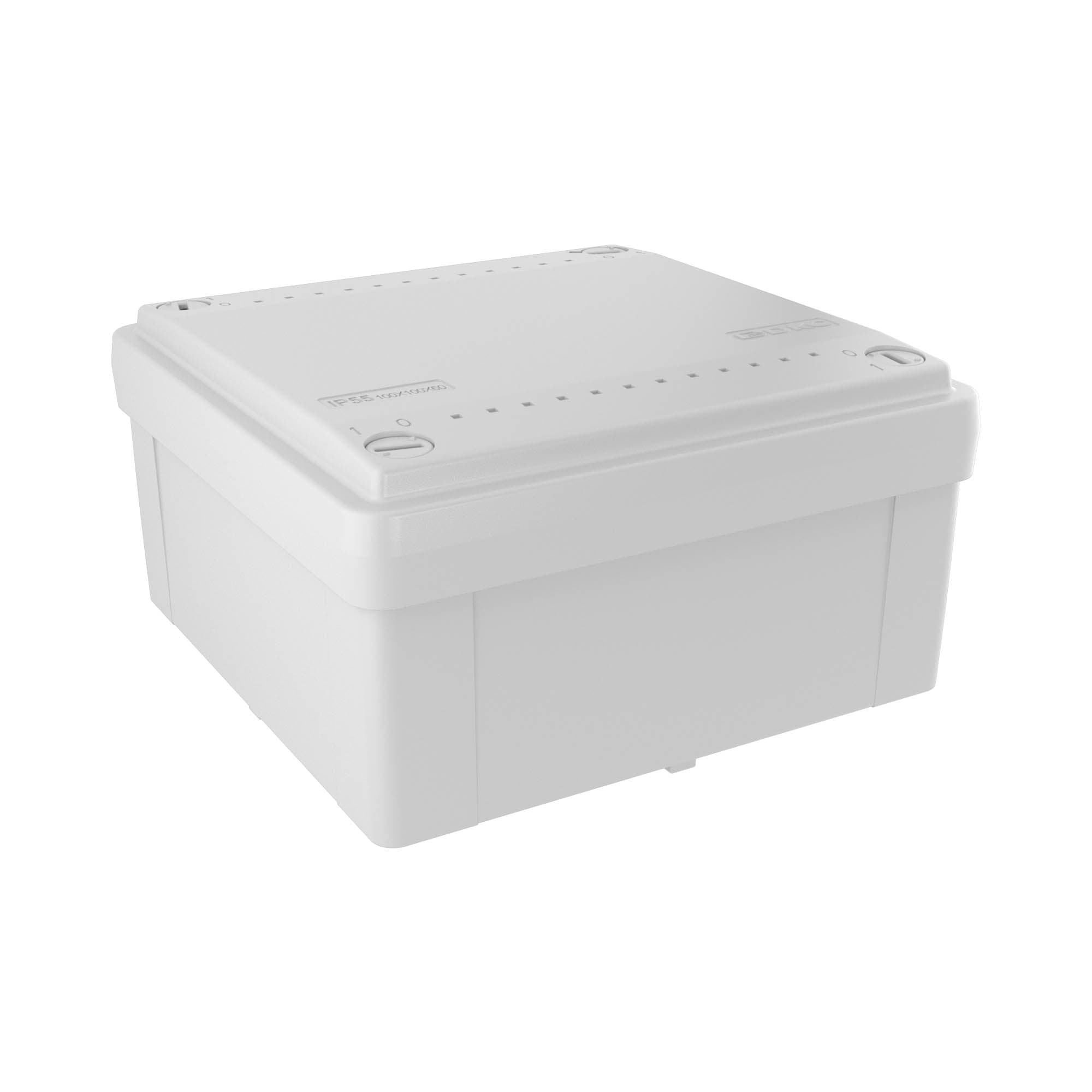 Коробка распределительная с гладкими стенками IP56 100х100х50мм (розница)