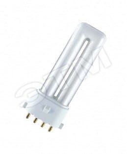Лампа энергосберегающая КЛЛ 9вт Dulux S/Е 9/840 4p 2G7 Osram