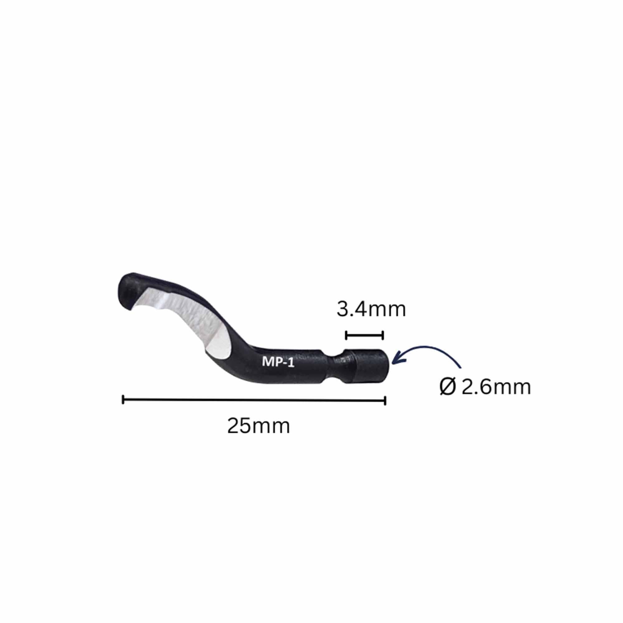 Лезвие для фаскоснимателя d2,6мм MP-1 HSS Multi-Cutting