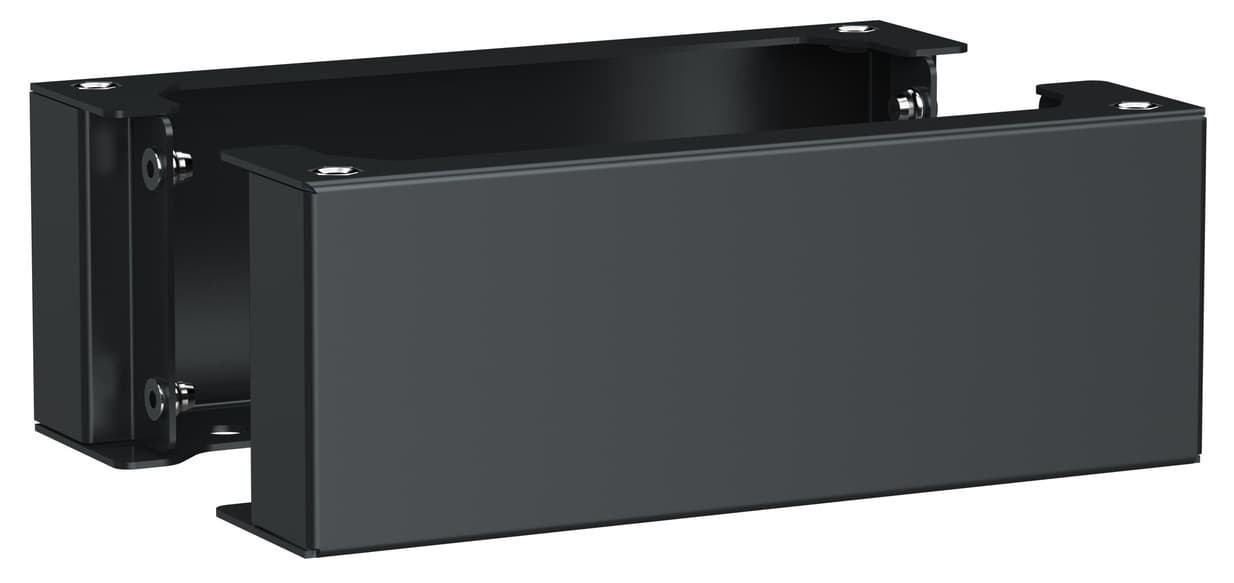 TITAN Панель цоколя ЩМП боковая 100х200мм RAL7021 (2шт/компл) IEK