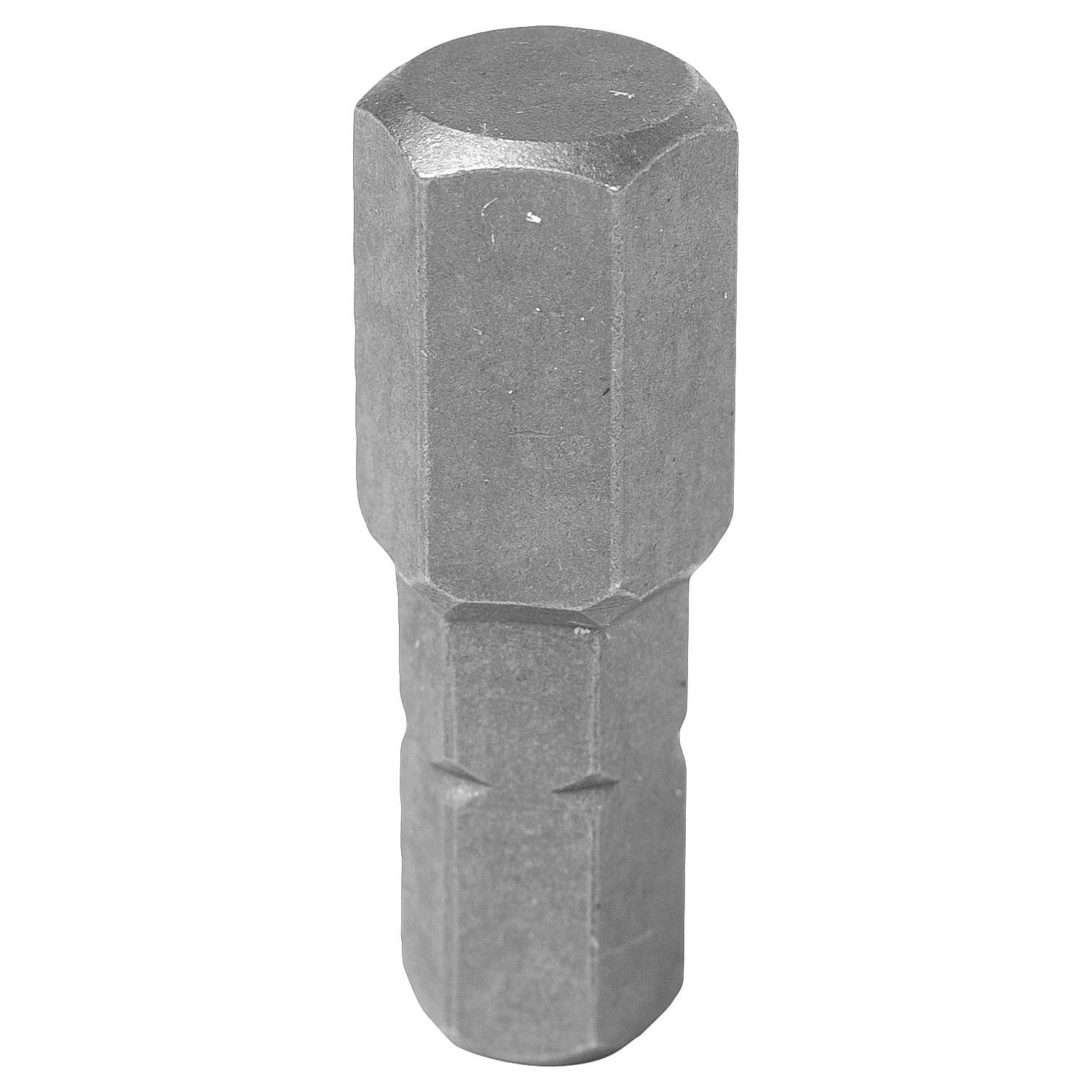 Вставка (бита) торцевая 1/4', HEX, 10 мм, L = 25 мм