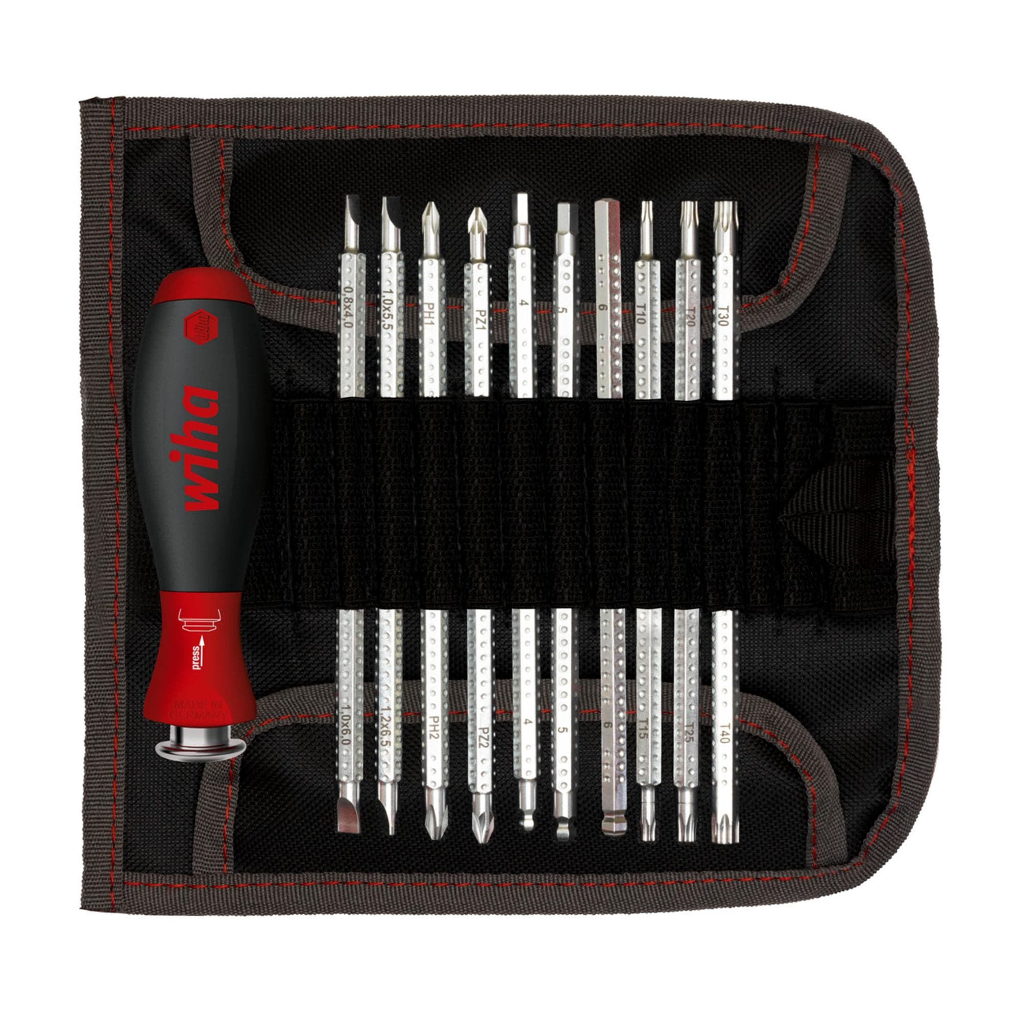 Отвертка с насадками System 6 SoftFinish-Telescopic 11пр 284T