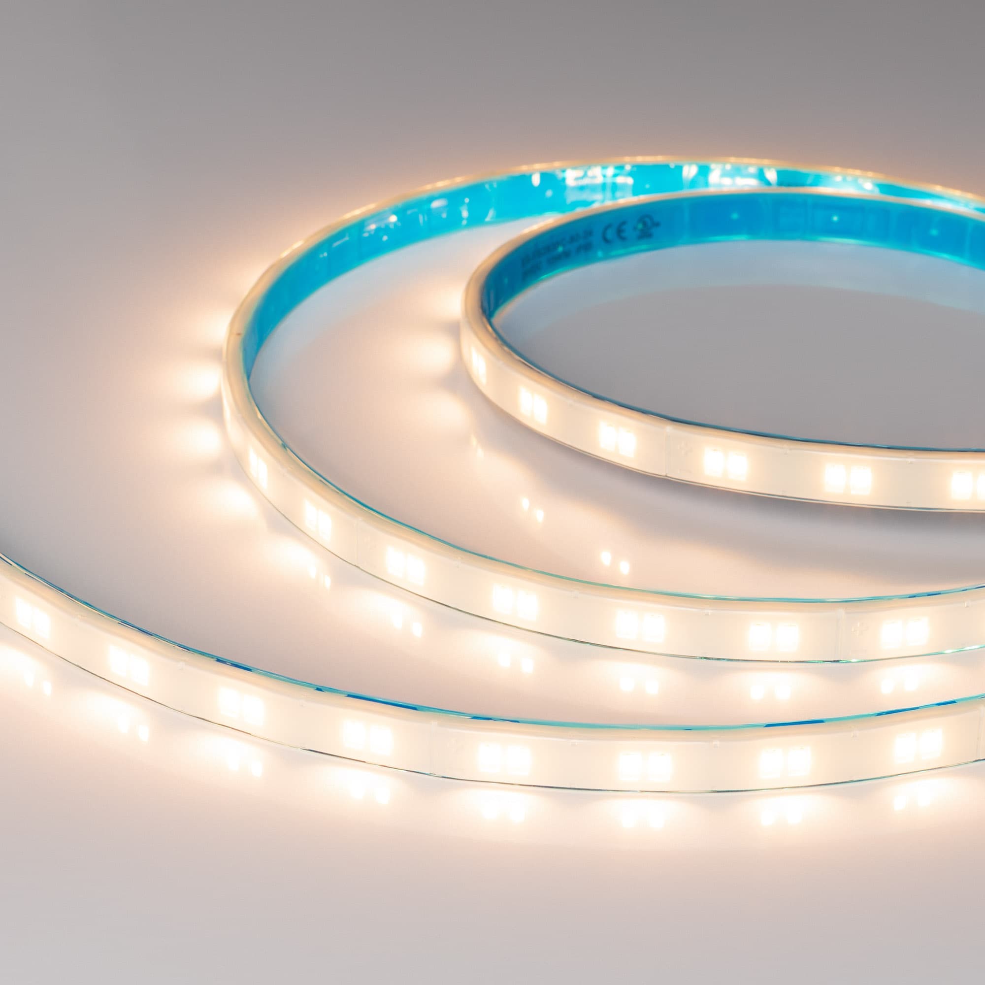 Лента светодиодная 10Вт/м 24В IP67 80LED/м XRT-TPU-A80-12mm SMD 2835 10м