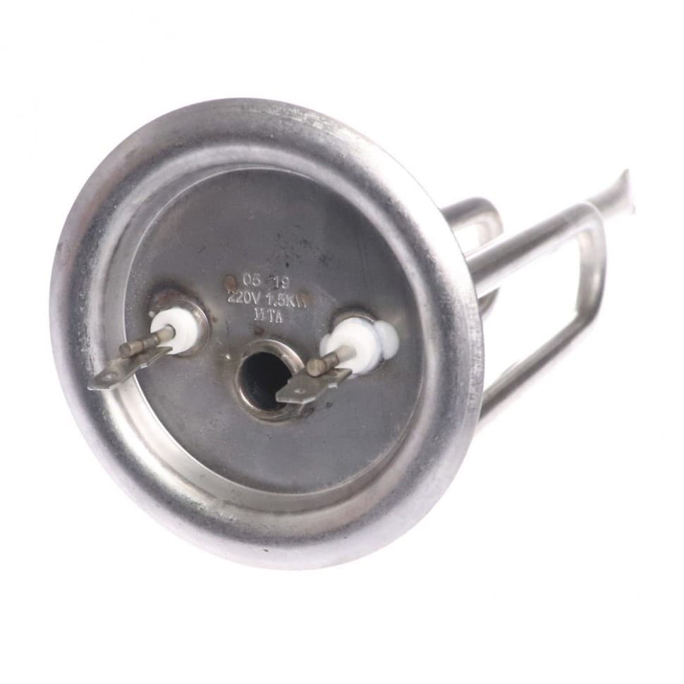 ТЭН RF 1500W, SEV, нерж, D82мм, М6, клеммы под разъем, L270мм, 220V